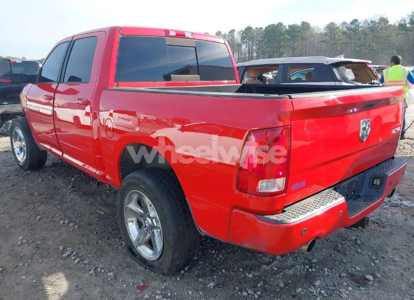 Photo 3 of 2012 Ram 1500 SPORT (VIN 1C6RD7MT6CS122418)