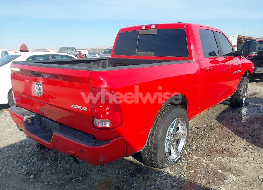 Photo 4 of 2012 Ram 1500 SPORT (VIN 1C6RD7MT6CS122418)