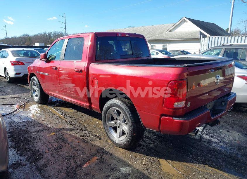 Photo 3 of 2012 Ram 1500 SPORT (VIN 1C6RD7MT9CS161603)