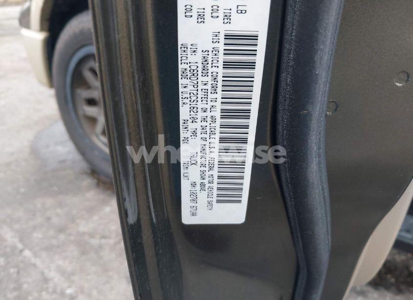 Photo 9 of 2012 Ram 1500 LARAMIE LONGHORN/LIMITED EDITION (VIN 1C6RD7PT2CS162104)