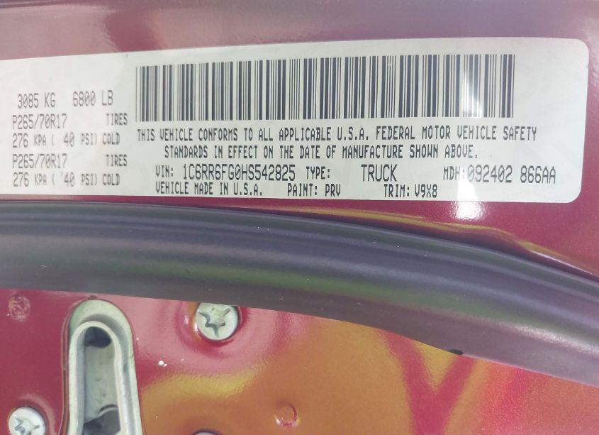 Photo 9 of 2017 Ram 1500 EXPRESS 4X2 6'4 BOX (VIN 1C6RR6FG0HS542825)