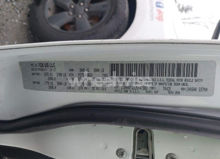 Photo 9 of 2018 Ram 1500 EXPRESS 4X2 6'4 BOX (VIN 1C6RR6FG3JS147382)