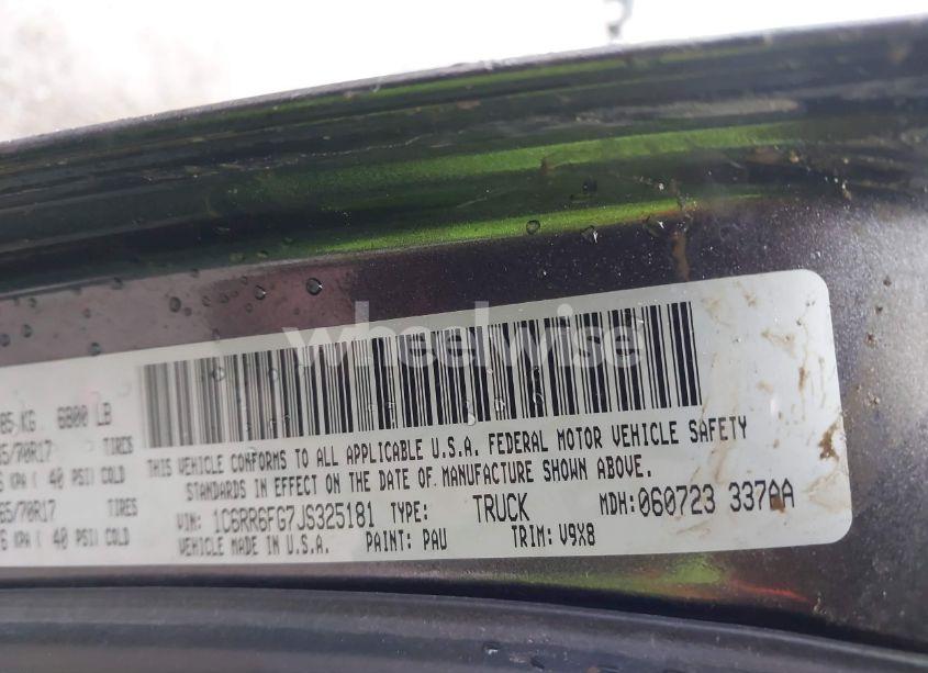 Photo 9 of 2018 Ram 1500 TRADESMAN 4X2 6'4 BOX (VIN 1C6RR6FG7JS325181)