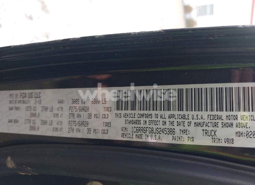 Photo 9 of 2018 Ram 1500 EXPRESS 4X2 6'4 BOX (VIN 1C6RR6FG8JS245386)