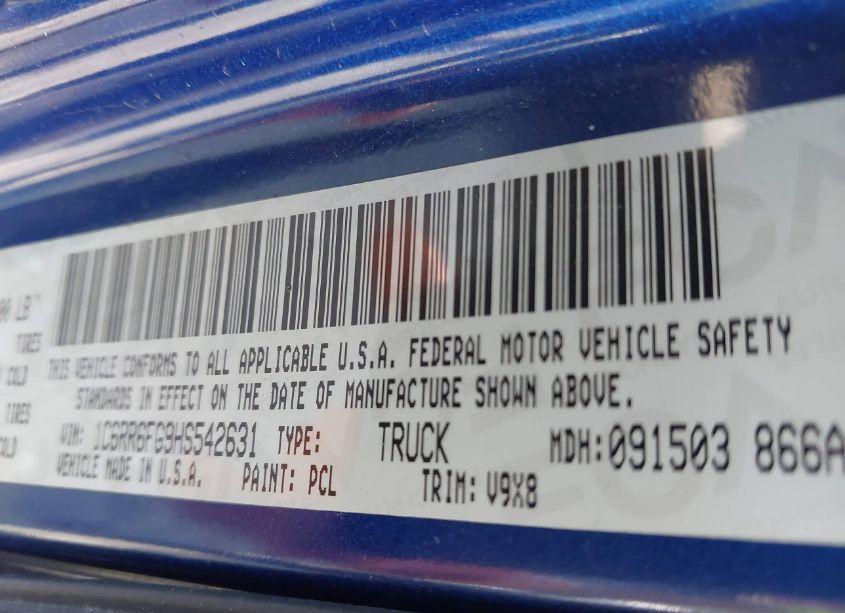 Photo 9 of 2017 Ram 1500 EXPRESS QUAD CAB 4X2 6'4 BOX (VIN 1C6RR6FG9HS542631)