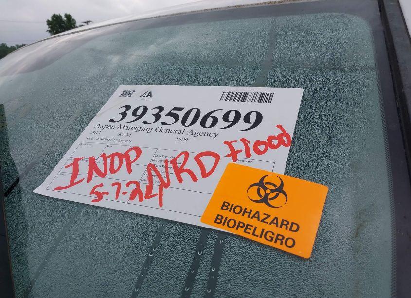 Photo 7 of 2013 Ram 1500 TRADESMAN (VIN 1C6RR6FP3DS588031)