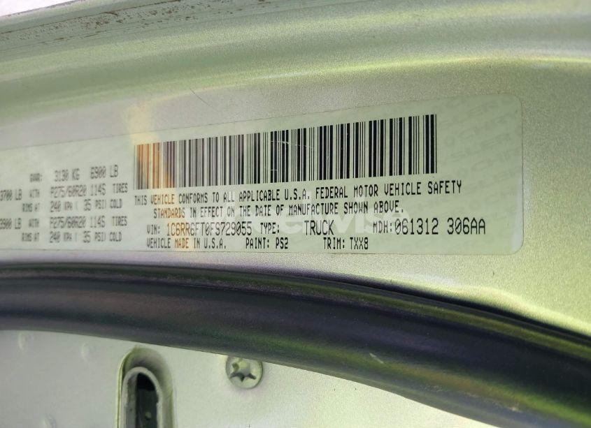 Photo 9 of 2015 Ram 1500 EXPRESS (VIN 1C6RR6FT0FS729055)