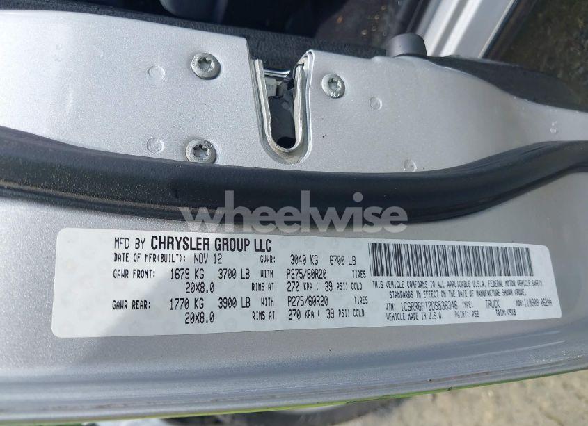 Photo 9 of 2013 Ram 1500 EXPRESS (VIN 1C6RR6FT2DS538346)