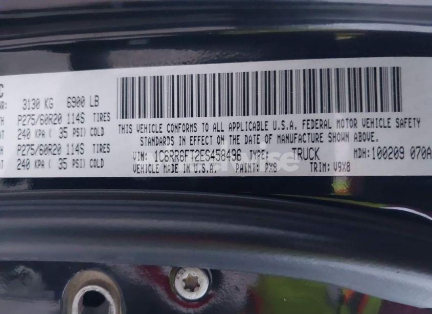 Photo 9 of 2014 Ram 1500 EXPRESS (VIN 1C6RR6FT2ES458496)