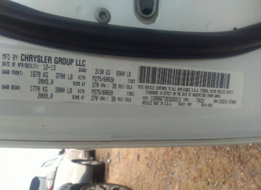 Photo 9 of 2014 Ram 1500 EXPRESS (VIN 1C6RR6FT3ES226313)