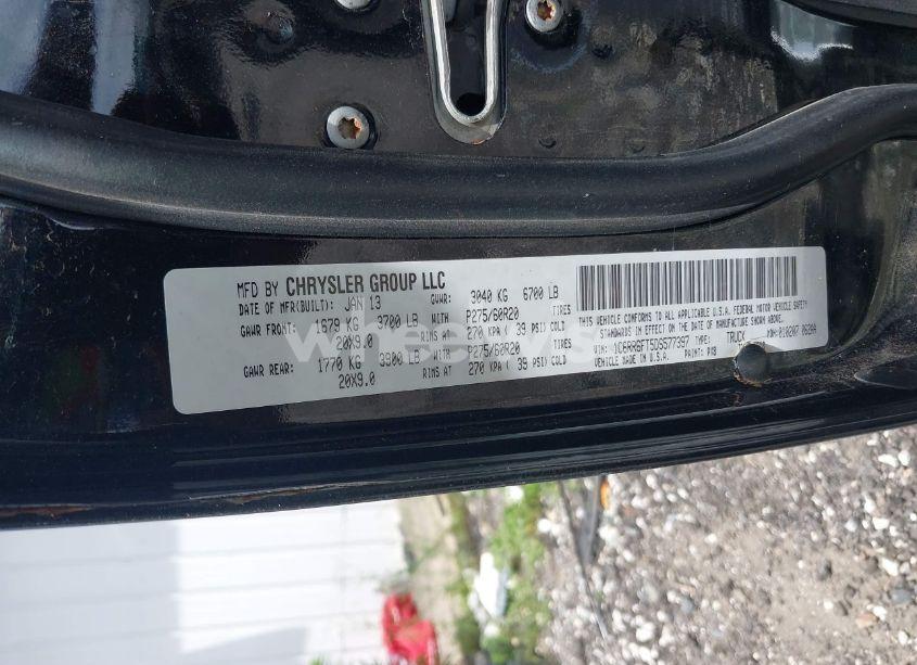 Photo 9 of 2013 Ram 1500 EXPRESS (VIN 1C6RR6FT5DS577397)