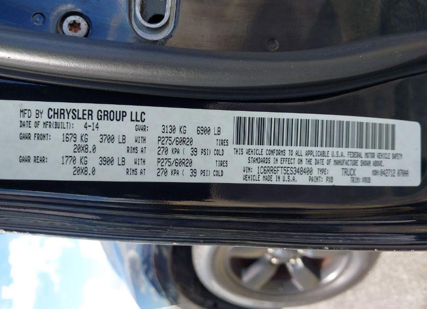 Photo 9 of 2014 Ram 1500 EXPRESS (VIN 1C6RR6FT5ES348400)