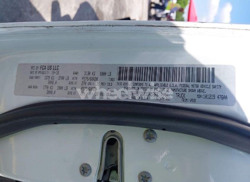 Photo 9 of 2019 Ram 1500 CLASSIC EXPRESS 4X2 6'4 BOX (VIN 1C6RR6FT6KS545782)
