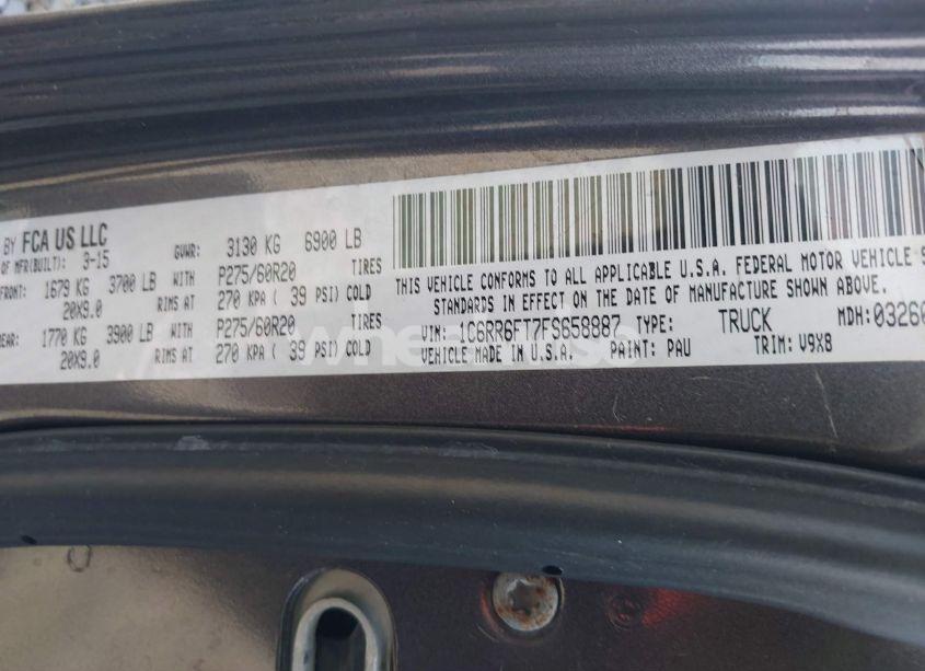 Photo 9 of 2015 Ram 1500 EXPRESS (VIN 1C6RR6FT7FS658887)