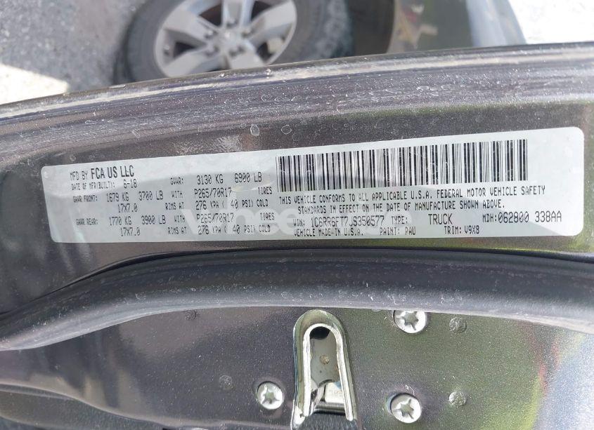 Photo 9 of 2018 Ram 1500 TRADESMAN 4X2 6'4 BOX (VIN 1C6RR6FT7JS350577)