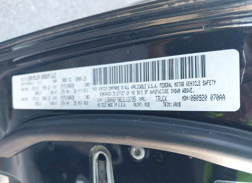 Photo 9 of 2014 Ram 1500 EXPRESS (VIN 1C6RR6FT8ES113795)