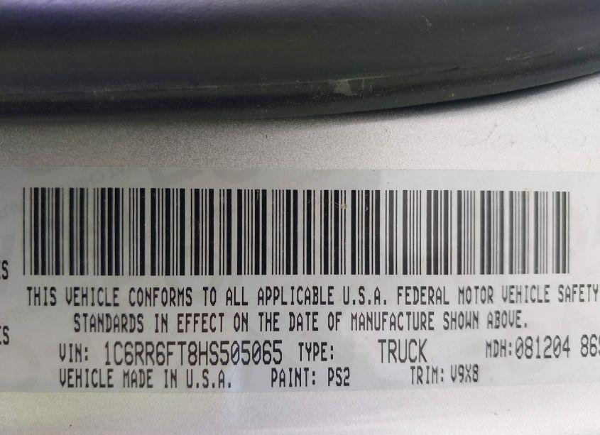 Photo 9 of 2017 Ram 1500 EXPRESS 4X2 6'4 BOX (VIN 1C6RR6FT8HS505065)