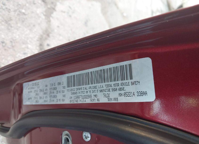 Photo 9 of 2018 Ram 1500 EXPRESS 4X2 6'4 BOX (VIN 1C6RR6FT9JS322649)