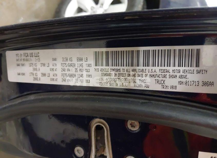 Photo 9 of 2015 Ram 1500 EXPRESS (VIN 1C6RR6FTXFS591766)