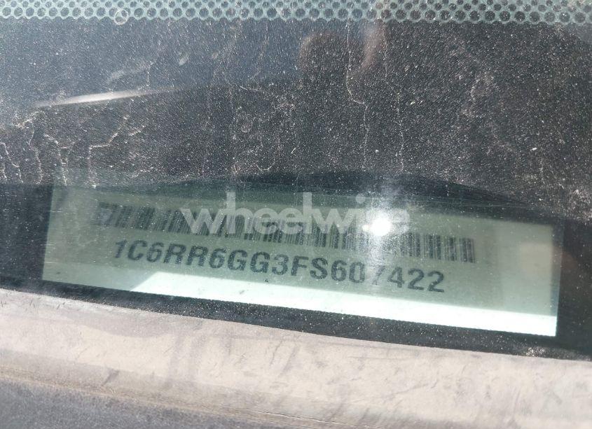 Photo 9 of 2015 Ram 1500 SLT (VIN 1C6RR6GG3FS607422)