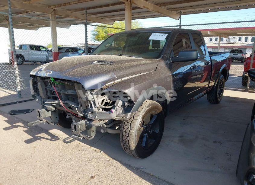 Photo 2 of 2019 Ram 1500 CLASSIC WARLOCK 4X2 6'4 BOX (VIN 1C6RR6GG4KS669681)