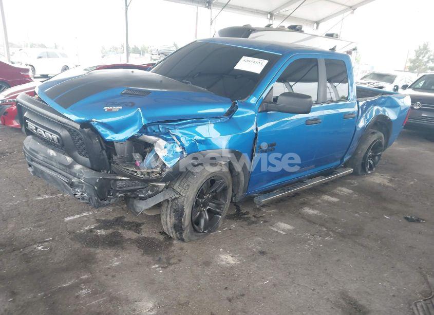 Photo 2 of 2021 Ram 1500 CLASSIC WARLOCK 4X2 6'4 BOX (VIN 1C6RR6GG7MS586300)