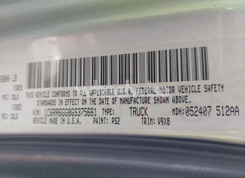 Photo 9 of 2016 Ram 1500 SLT (VIN 1C6RR6GG8GS375661)