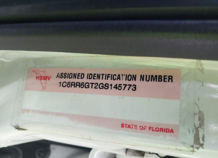 Photo 9 of 2016 Ram 1500 BIG HORN (VIN 1C6RR6GT2GS145773)