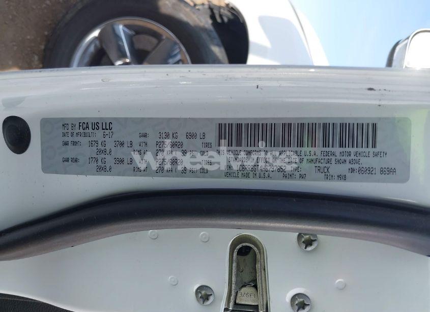 Photo 9 of 2017 Ram 1500 BIG HORN 4X2 6'4 BOX (VIN 1C6RR6GT4HS797652)