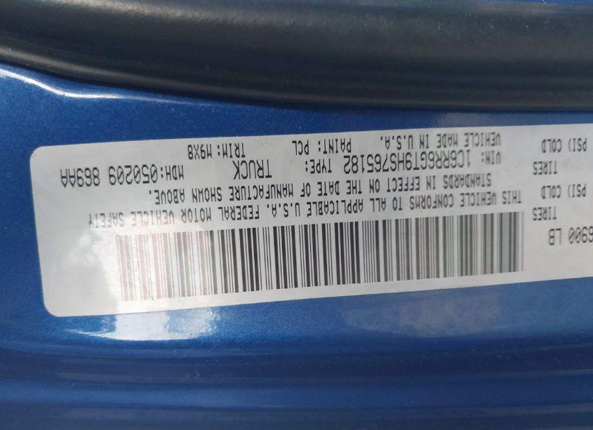 Photo 9 of 2017 Ram 1500 BIG HORN 4X2 6'4 BOX (VIN 1C6RR6GT9HS765182)