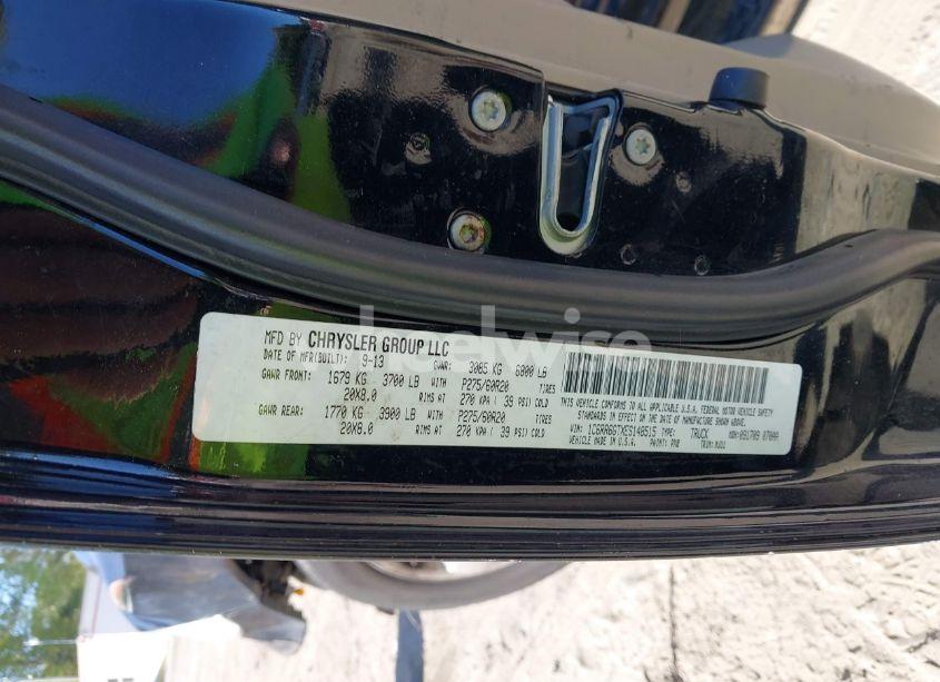 Photo 9 of 2014 Ram 1500 LONE STAR (VIN 1C6RR6GTXES148515)