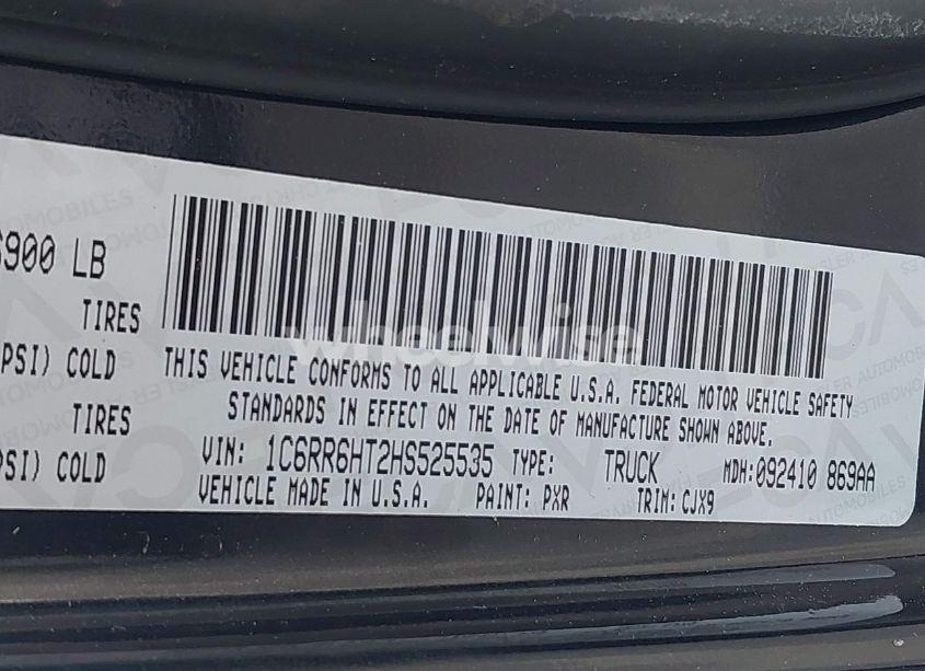 Photo 9 of 2017 Ram 1500 SPORT 4X2 6'4 BOX (VIN 1C6RR6HT2HS525535)