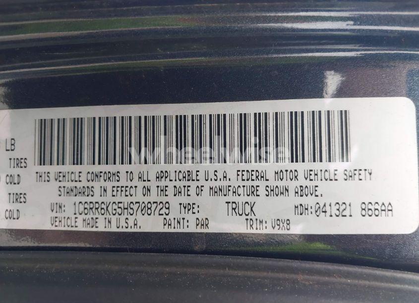 Photo 9 of 2017 Ram 1500 EXPRESS 4X2 5'7 BOX (VIN 1C6RR6KG5HS708729)