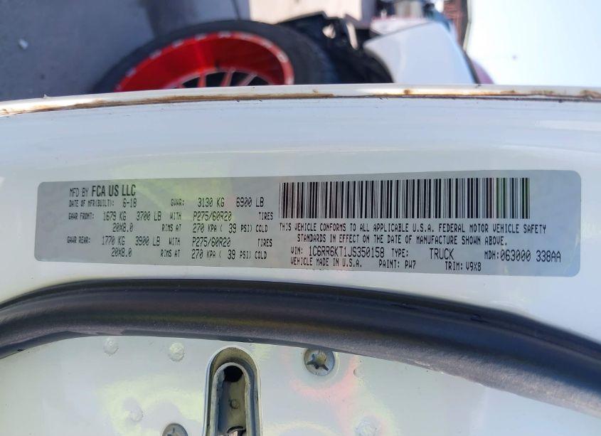 Photo 9 of 2018 Ram 1500 EXPRESS 4X2 5'7 BOX (VIN 1C6RR6KT1JS350158)