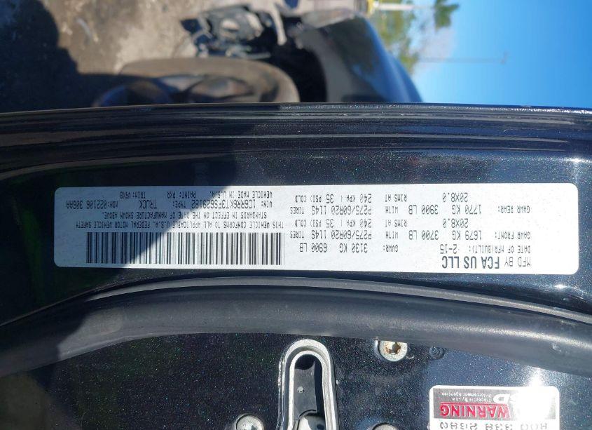 Photo 9 of 2015 Ram 1500 EXPRESS (VIN 1C6RR6KT3FS629182)