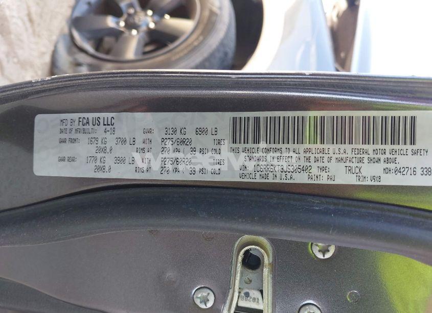 Photo 9 of 2018 Ram 1500 EXPRESS 4X2 5'7 BOX (VIN 1C6RR6KT3JS305402)