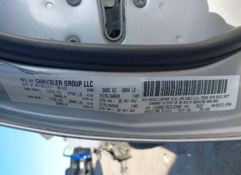 Photo 9 of 2014 Ram 1500 EXPRESS (VIN 1C6RR6KT5ES122508)