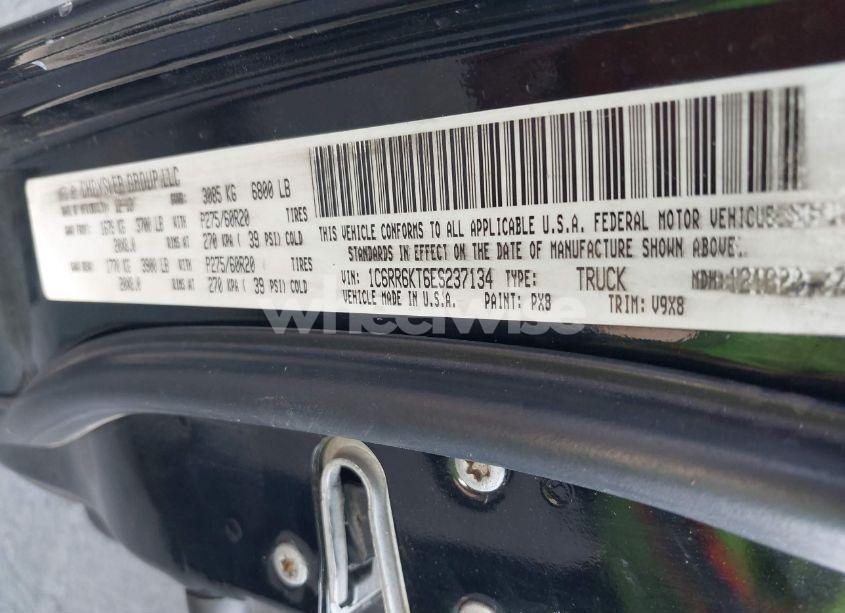 Photo 9 of 2014 Ram 1500 EXPRESS (VIN 1C6RR6KT6ES237134)