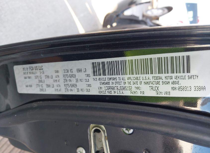 Photo 9 of 2018 Ram 1500 EXPRESS 4X2 5'7 BOX (VIN 1C6RR6KT6JS305152)