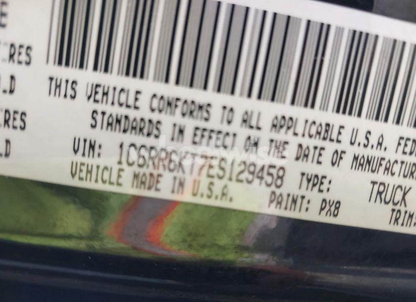 Photo 9 of 2014 Ram 1500 EXPRESS (VIN 1C6RR6KT7ES129458)