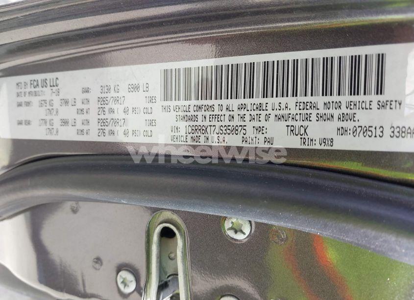 Photo 9 of 2018 Ram 1500 EXPRESS 4X2 5'7 BOX (VIN 1C6RR6KT7JS350875)