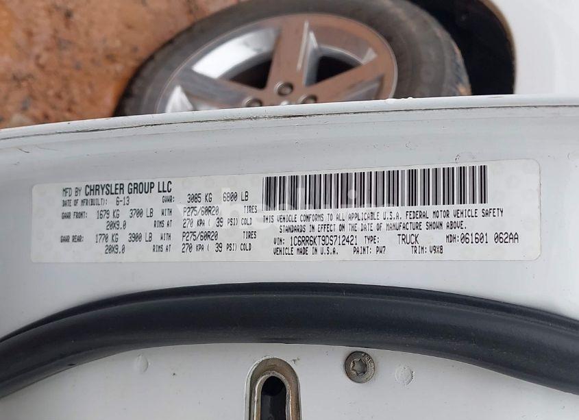 Photo 9 of 2013 Ram 1500 EXPRESS (VIN 1C6RR6KT9DS712421)