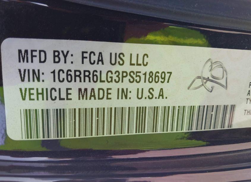 Photo 9 of 2023 Ram 1500 CLASSIC SLT 4X2 5'7 BOX (VIN 1C6RR6LG3PS518697)