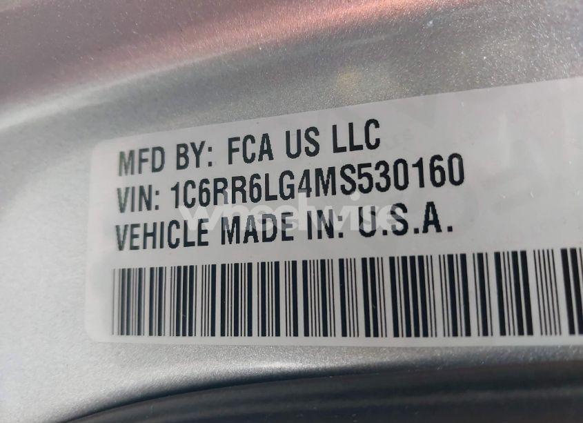 Photo 9 of 2021 Ram 1500 CLASSIC SLT 4X2 5'7 BOX (VIN 1C6RR6LG4MS530160)