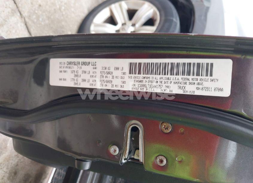 Photo 9 of 2014 Ram 1500 LONE STAR (VIN 1C6RR6LT1ES441757)