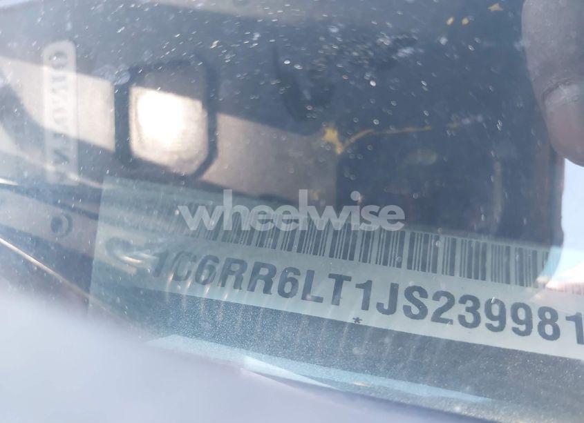 Photo 9 of 2018 Ram 1500 LONE STAR SILVER 4X2 5'7 BOX (VIN 1C6RR6LT1JS239981)