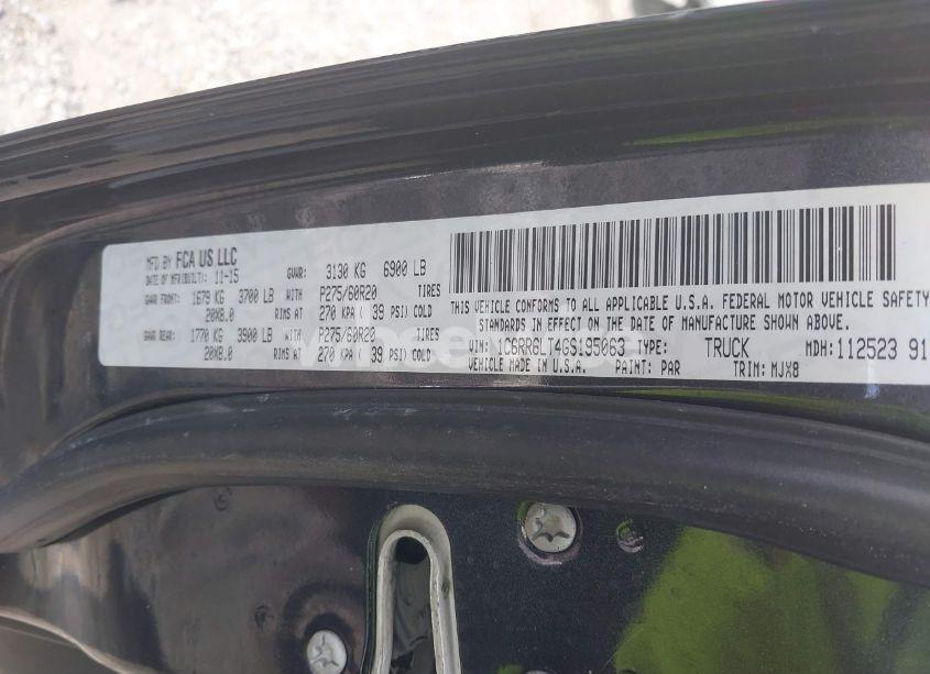 Photo 9 of 2016 Ram 1500 BIG HORN (VIN 1C6RR6LT4GS195063)