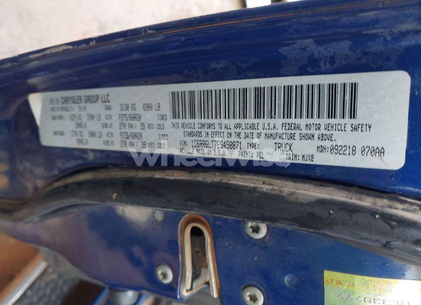 Photo 9 of 2014 Ram 1500 LONE STAR (VIN 1C6RR6LT7ES458871)