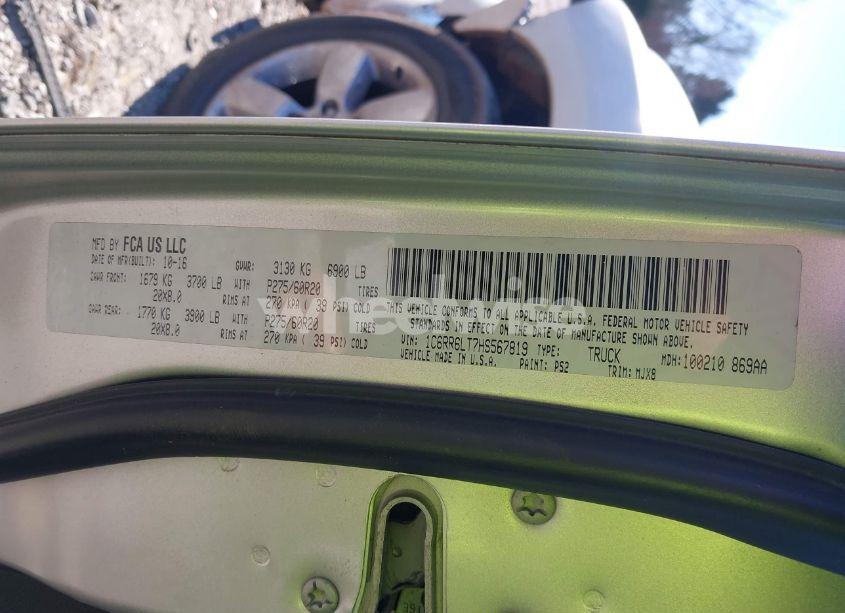 Photo 9 of 2017 Ram 1500 BIG HORN 4X2 5'7 BOX (VIN 1C6RR6LT7HS567819)