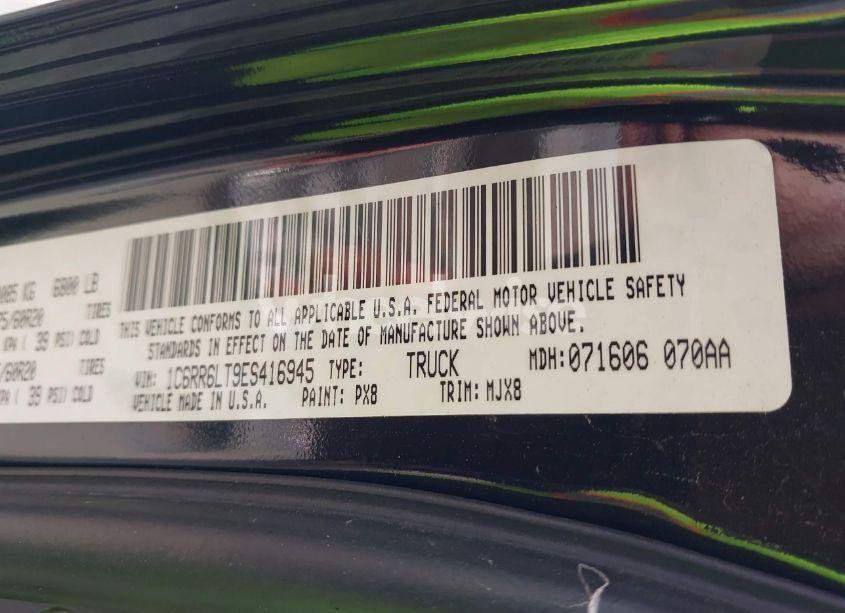 Photo 9 of 2014 Ram 1500 LONE STAR (VIN 1C6RR6LT9ES416945)